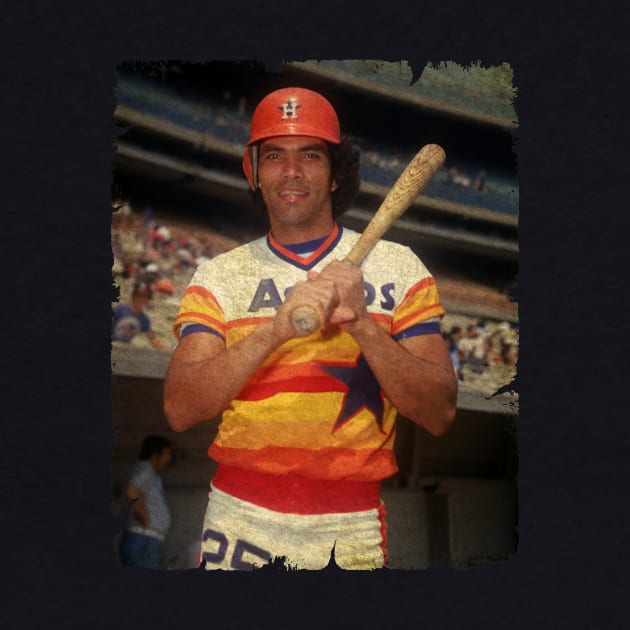 Jose Cruz in Houston Astros by anjaytenan